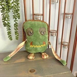 Shiznit Green Ugly Monster Stuffed Animal Plush